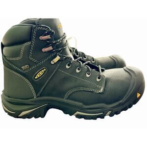Keen Mt. Vernon 6" Steel Toe Black 1016778 Men's Size 11. Small Imperfections.